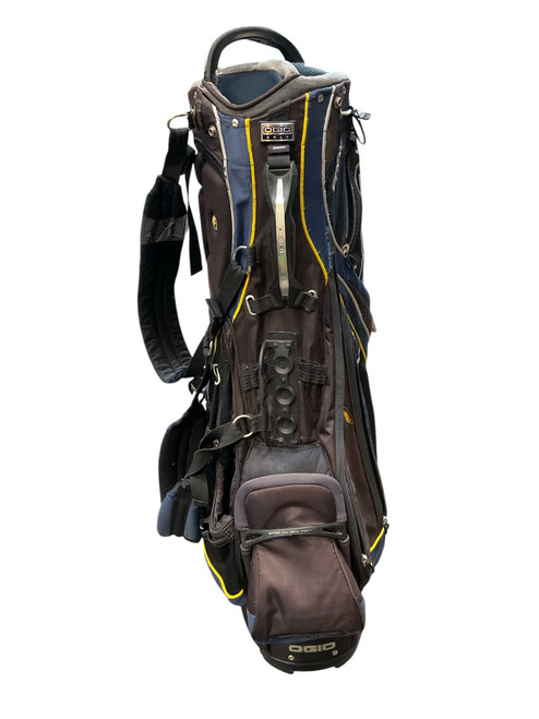 Vist Large View of Product Image Which is Used Ogio GROM Mens Stand Bag Black And Navy Blue