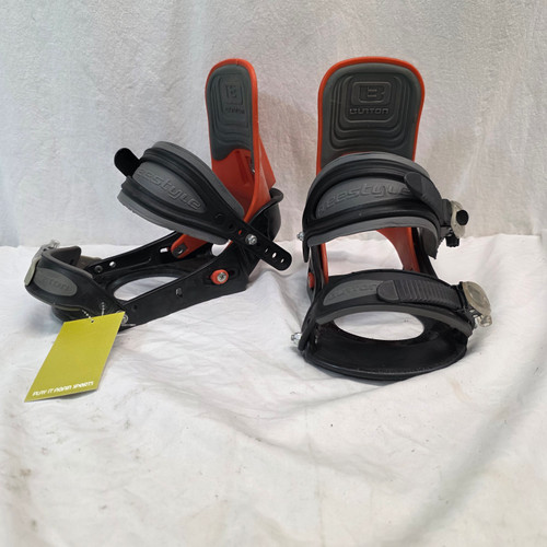 Vist Large View of Product Image Which is Used Burton FREESTYLE Mens Binding Only Black SM