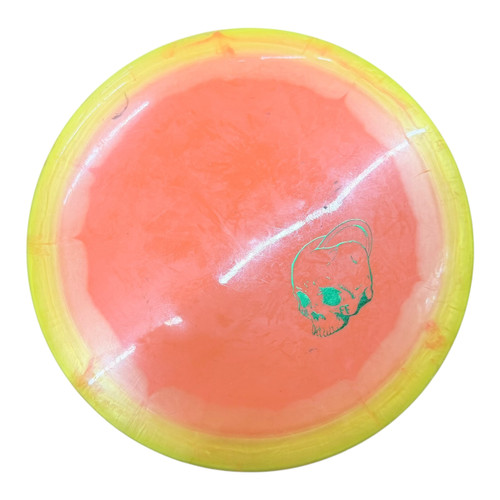 Vist Large View of Product Image Which is Used Innova HALO VALKYRIE Disc Golf Driver Orange 164g