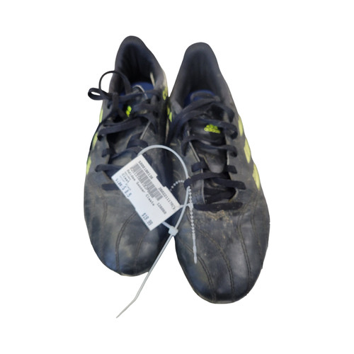 Vist Large View of Product Image Which is Used Adidas Soccer Cleats Black Senior 8.5