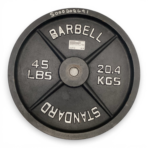 Vist Large View of Product Image Which is Standard Plate 45 lb