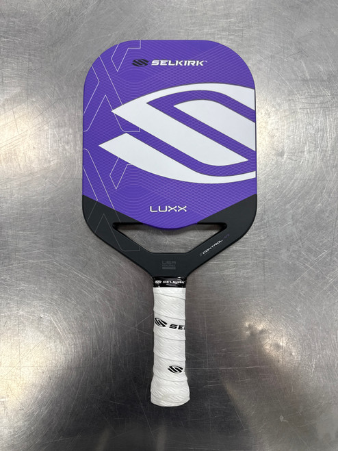 Vist Large View of Product Image Which is Used Selkirk LUXX CONTROL AIR Epic DEMO Pickleball Racquet None
