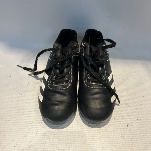 Vist Large View of Product Image Which is Used Adidas SOCCER 3 STRIPE SZ 13K Soccer Cleats Black Youth 13.0