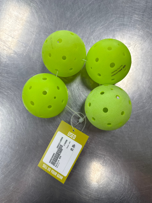 Vist Large View of Product Image Which is Used Selkirk 4PK Pickleball Balls