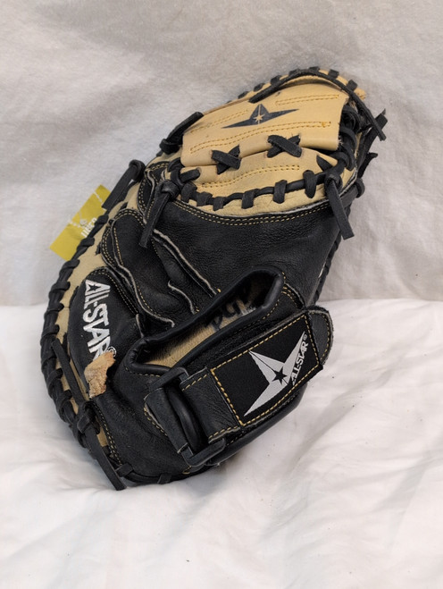 Vist Large View of Product Image Which is Used All Star CM1011 BB/SB Catchers RH Throw Black 31"
