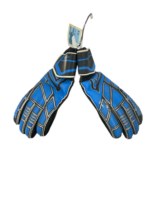 Vist Large View of Product Image Which is Used MALKER GOALIE GOLVES Soccer Goalie Gloves Royal Blue 7