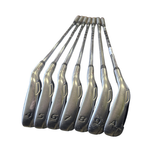Vist Large View of Product Image Which is Used EXOTICS E8 4-AW NO PW Mens Iron Set RH 4I-GW/AW