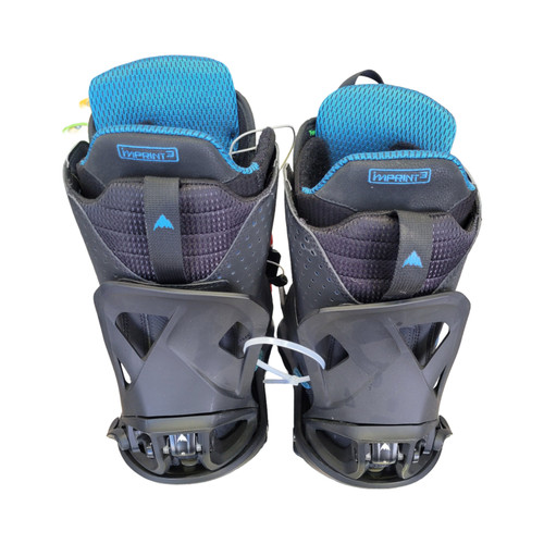 Vist Large View of Product Image Which is Used Burton PHOTON STEP ON W/ BURTON GENESIS BINDING Mens Snowboard Boots Black Senior 9