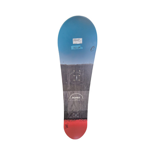 Vist Large View of Product Image Which is Used Head ROWDY JR Boys Snowboard Only Royal Blue 142 cm