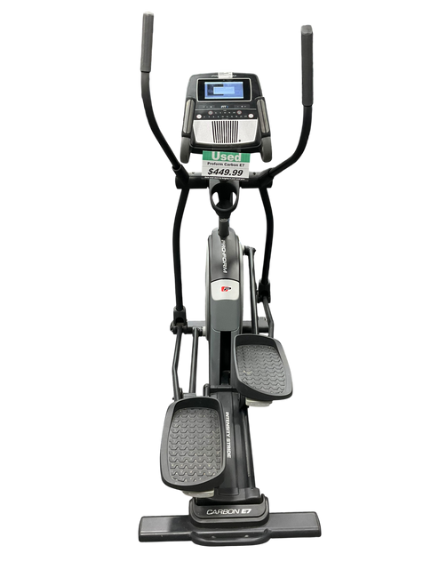 Vist Large View of Product Image Which is Used PROFORM CARBON E7 ELLIPTICAL Programmable Elliptical