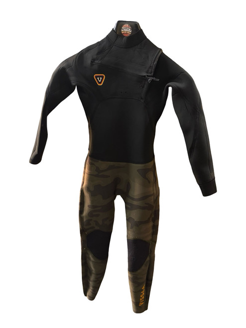 Vist Large View of Product Image Which is Used Vissla Junior Full Suit Black SZ 7-8