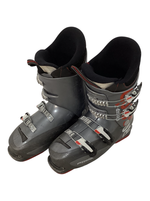 Vist Large View of Product Image Which is Used Rossignol COMP J 4 Mens Downhill Ski Boot Black 