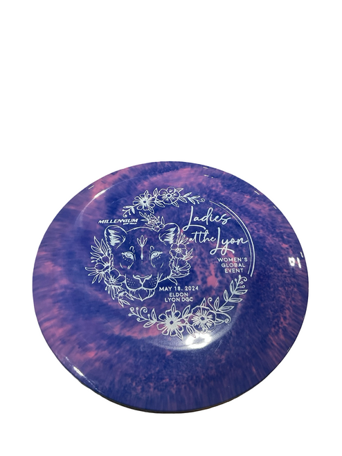 Vist Large View of Product Image Which is Used Millennium LADIES AT THE LYON Disc Golf Driver Royal Blue