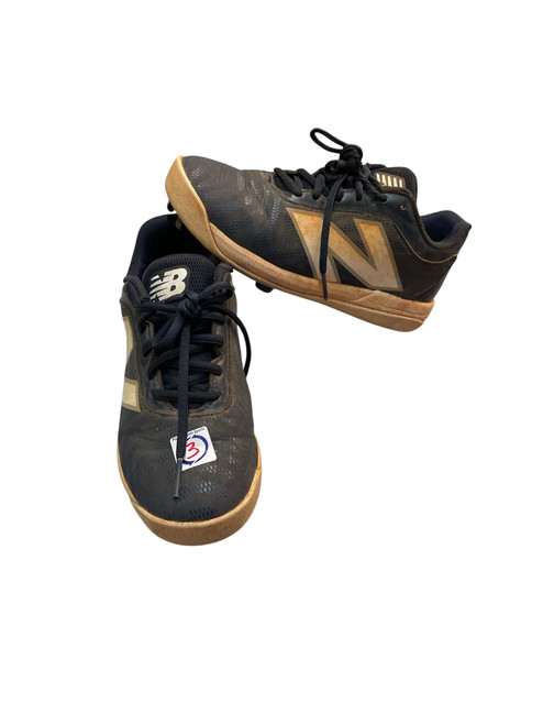 Vist Large View of Product Image Which is Used New Balance BB CLEAT BB/SB Cleats Navy Blue Junior 03