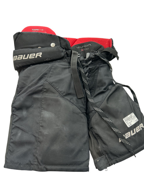 Vist Large View of Product Image Which is Used Bauer VAPOR X100 JR MD PANTS Junior Pant Black MD