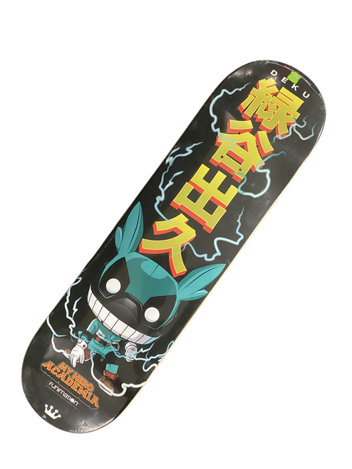 Vist Large View of Product Image Which is Used FUNKO DEKU BOARD Regular Skateboard Deck Only