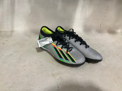 Vist Large View of Product Image Which is Used Adidas SPEEDPORTAL 3 Soccer Turf Shoes Grey Senior 6.5