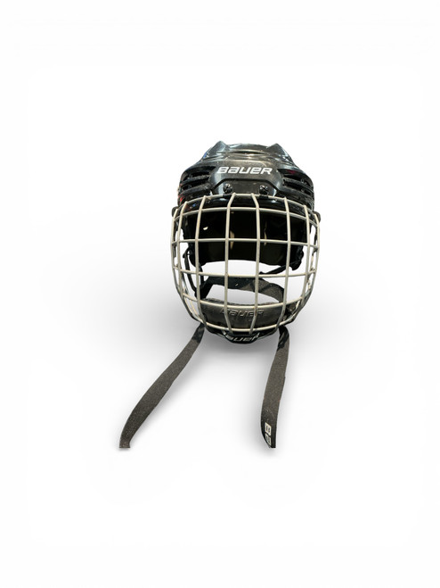Vist Large View of Product Image Which is Used Bauer IM55.0 Helmet Cage Combo Black MD