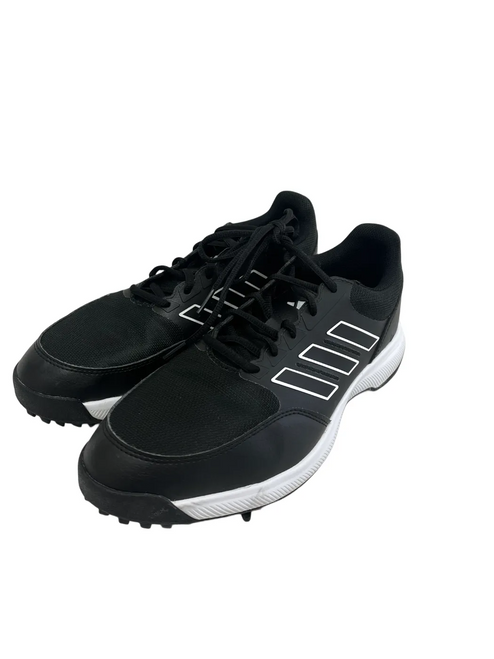 Vist Large View of Product Image Which is Used Adidas Black Tech Response 3.0 Mens Golf Shoes Black Senior 8