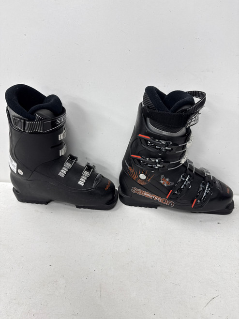 Vist Large View of Product Image Which is Used Salomon ENERGYZER 60 Mens DH Ski Boot Black 240 MP - J06 - W07