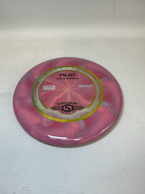 Vist Large View of Product Image Which is New CosmcNeutrPilot Putter Pur