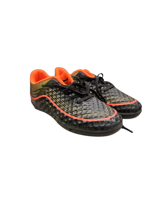 Vist Large View of Product Image Which is Used Soccer Indoor Shoes Orange Junior 01