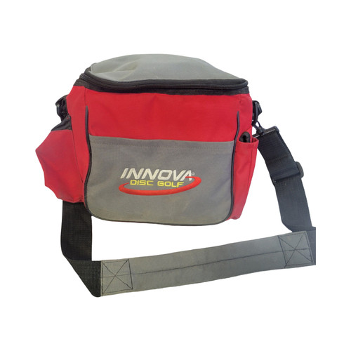 Vist Large View of Product Image Which is Used Innova Disc Golf Bag Red