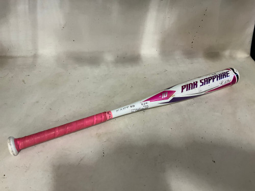 Vist Large View of Product Image Which is Used Easton PINK SAPPHIRE BB/SB Fastpitch Bat 27"