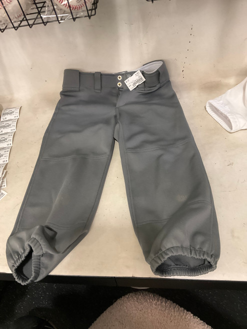 Vist Large View of Product Image Which is Used Mizuno SB PANTS YL BB/SB Pant Girls Grey XL