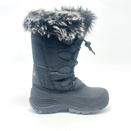 Vist Large View of Product Image Which is Used Kamik Snow/Hunt/Hike Boots Y Black Junior 01