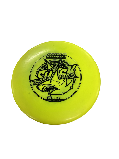 Vist Large View of Product Image Which is Used Innova SHARK Disc Golf Putter Yellow