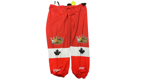 Vist Large View of Product Image Which is Used Hockey Sock White 30"