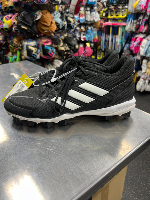 Vist Large View of Product Image Which is Used Adidas BOUNCE BB/SB Cleats Black Senior 9.5