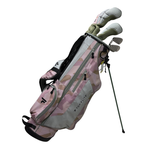 Vist Large View of Product Image Which is Used Top Flite TI-MATRIX Womens Package Set Right Hand Green 10 Piece