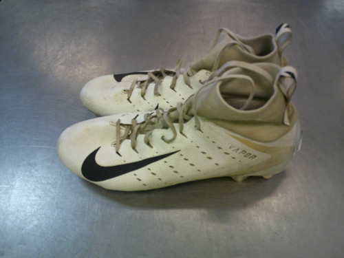 Vist Large View of Product Image Which is Used Nike Adult FB Cleats White Senior 13