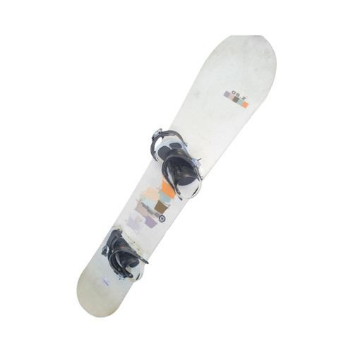 Vist Large View of Product Image Which is Used O.SIN SB WITH BINDINGS Mens Board/Bindings White 156 cm