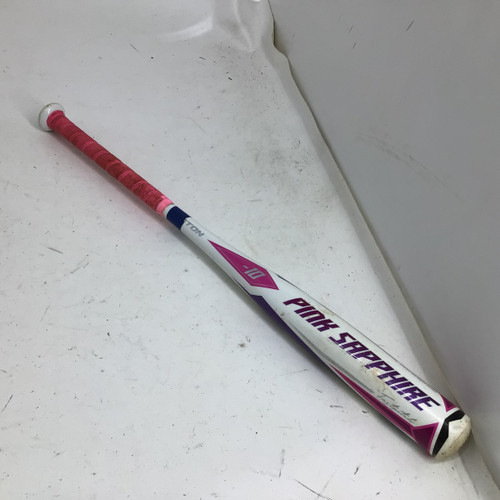 Vist Large View of Product Image Which is Used Easton 2022 PINK SAPPHIRE 27/17 -10 DROP FP BAT BB/SB Fastpitch Bat 27"