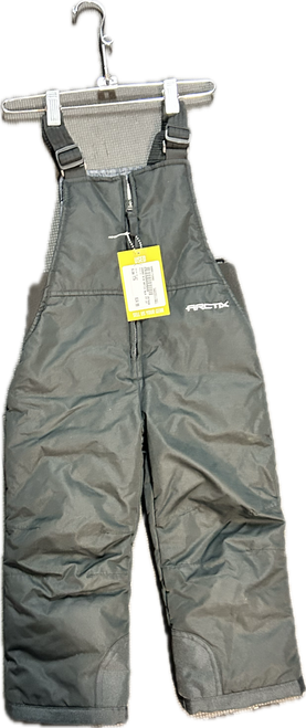 Vist Large View of Product Image Which is Used Arctix Snow Bibs Y Black Youth