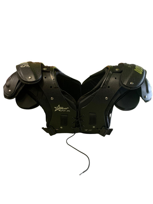 Vist Large View of Product Image Which is Used Douglas JP24 FB Shoulder Pads Black XL
