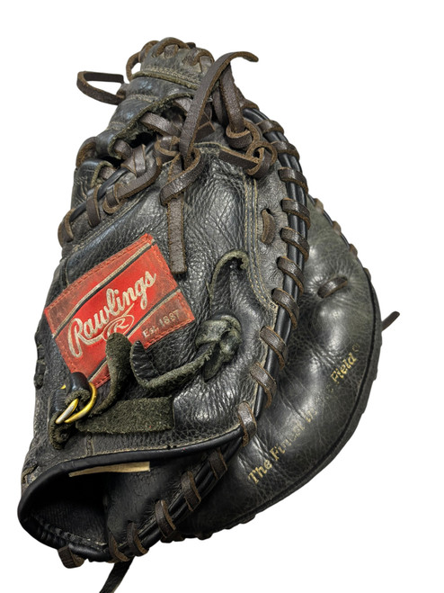 Vist Large View of Product Image Which is Used Rawlings RENEGADE BB/SB Catchers RH Throw Black 31 1/2"