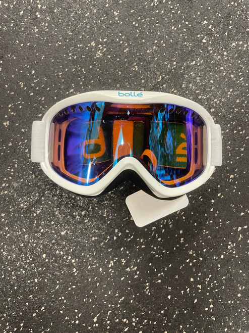 Vist Large View of Product Image Which is Used Bolle Snow Goggles Adult White