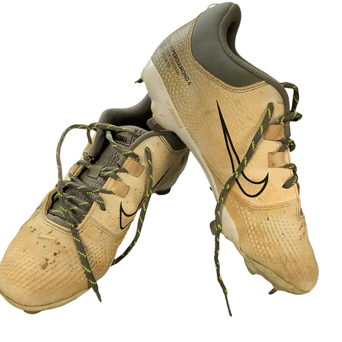 Vist Large View of Product Image Which is Used Nike BASEBALL BB/SB Cleats White Senior 7.5