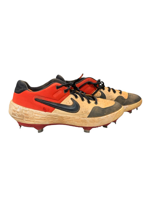 Vist Large View of Product Image Which is Used Nike METAL 8.5 BB/SB Cleats Red Senior 8.5