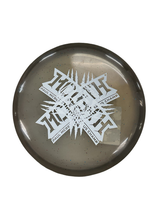 Vist Large View of Product Image Which is Used Discraft Z CONFETTI KRATOS PM USDGC Disc Golf Putter Grey 174g