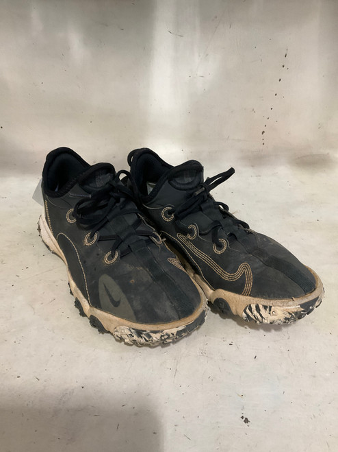 Vist Large View of Product Image Which is Used Nike 4.5 TURF CLEATS BB/SB Cleats Black Junior 04.5