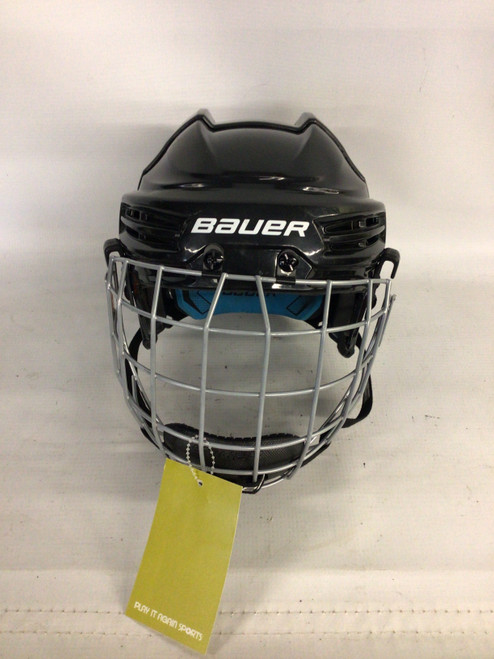 Vist Large View of Product Image Which is Used Bauer PRODIGY Helmet Cage Combo Black SM