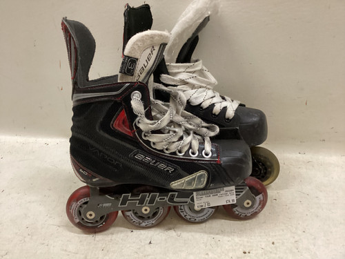 Vist Large View of Product Image Which is Used Bauer TOUR X60R Junior Rec Fitness Skates Black Junior 03