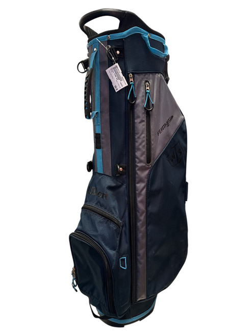 Vist Large View of Product Image Which is Used Wilson STAND BAG Mens Stand Bag Navy Blue