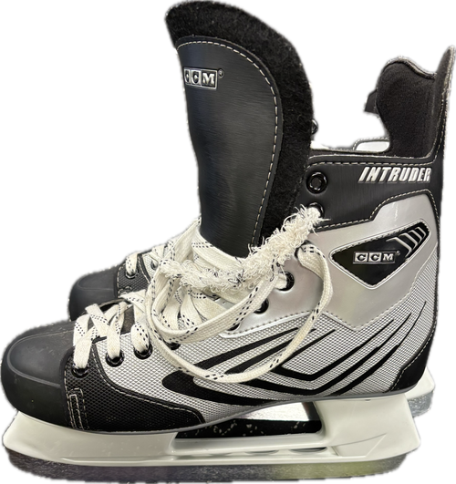 Vist Large View of Product Image Which is Used CCM INTRUDER Senior Hockey Skate Grey Senior 11