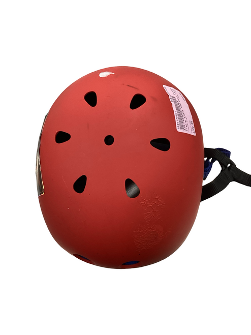 Vist Large View of Product Image Which is Used Triple Eight NYC Bike Helmet Red SM